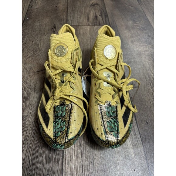 Adidas Adizero Electric Scrooge McDuck Gold Football Cleats IE6557 Men’s Size 10 - Picture 1 of 8